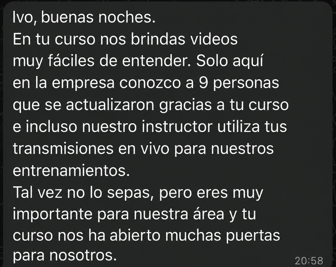 Testimonio 4